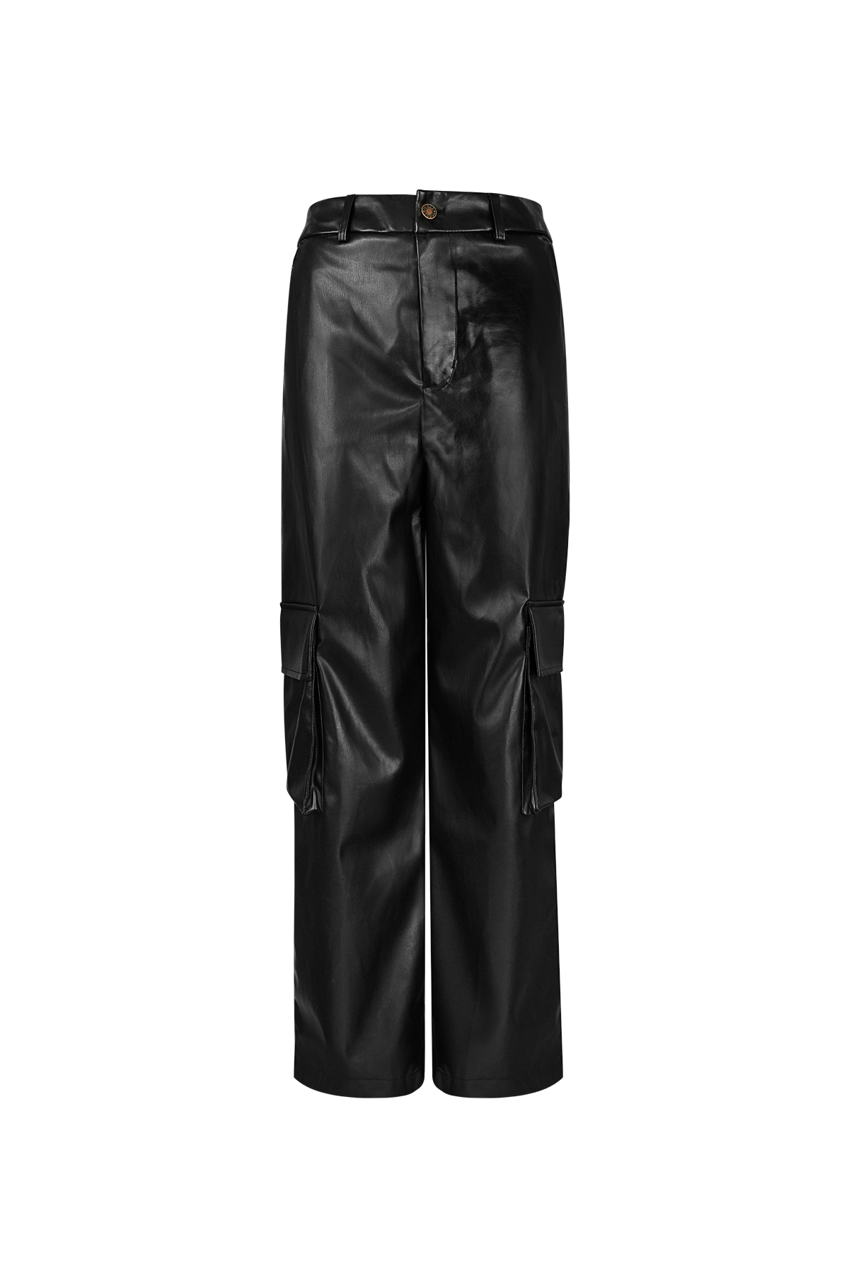 Trendy cargo pants - Black h5 