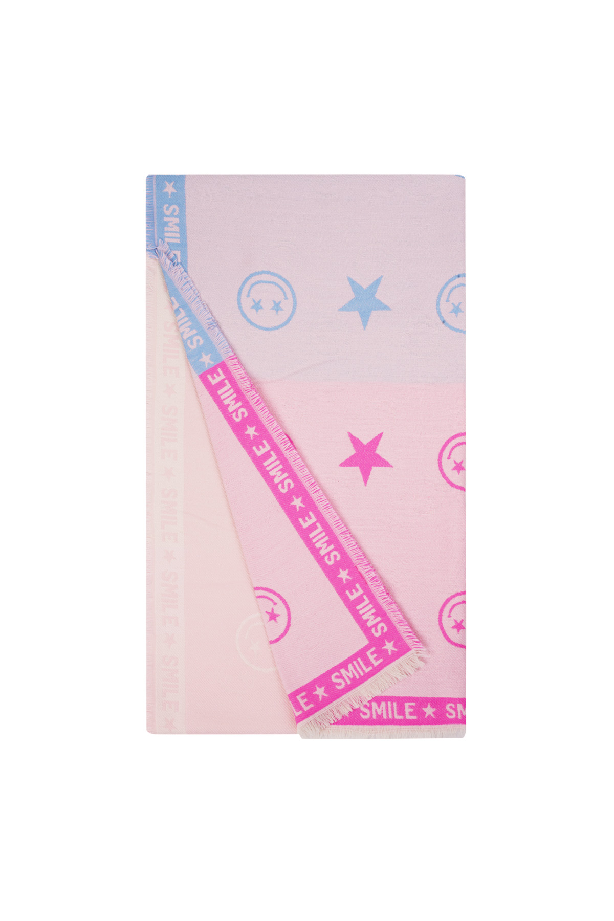 Scarf smiley star - Pale pink h5 Picture3