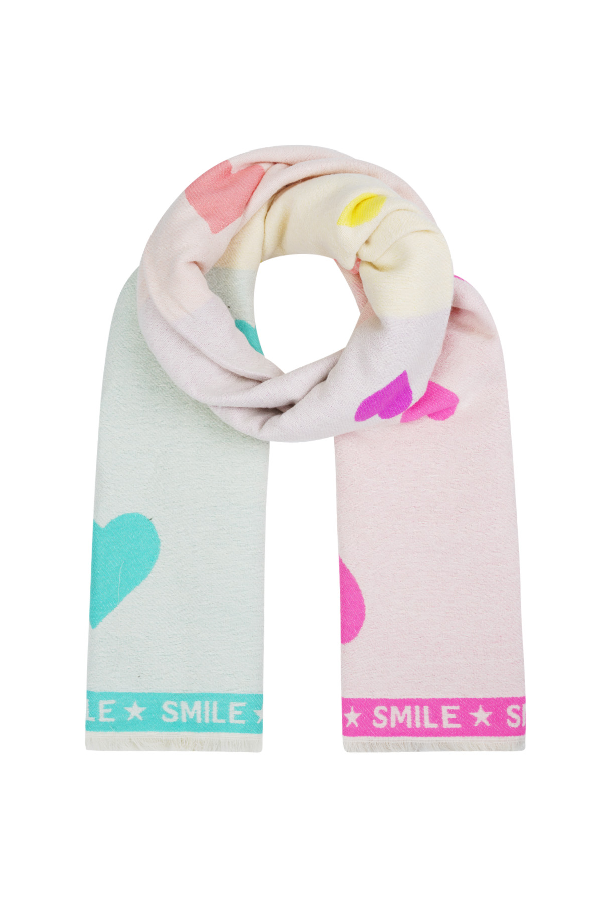 Scarf smile splash - Multi h5 