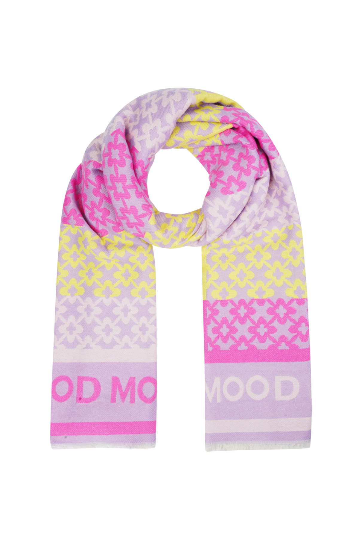 Scarf colorful mood - Lila