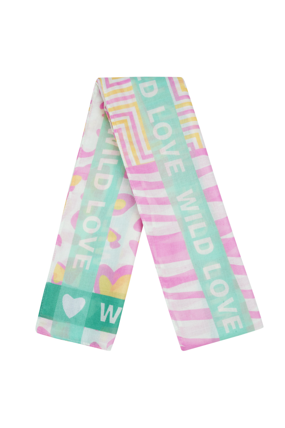 Colorful scarf wild love - Orange & pink h5 Picture2