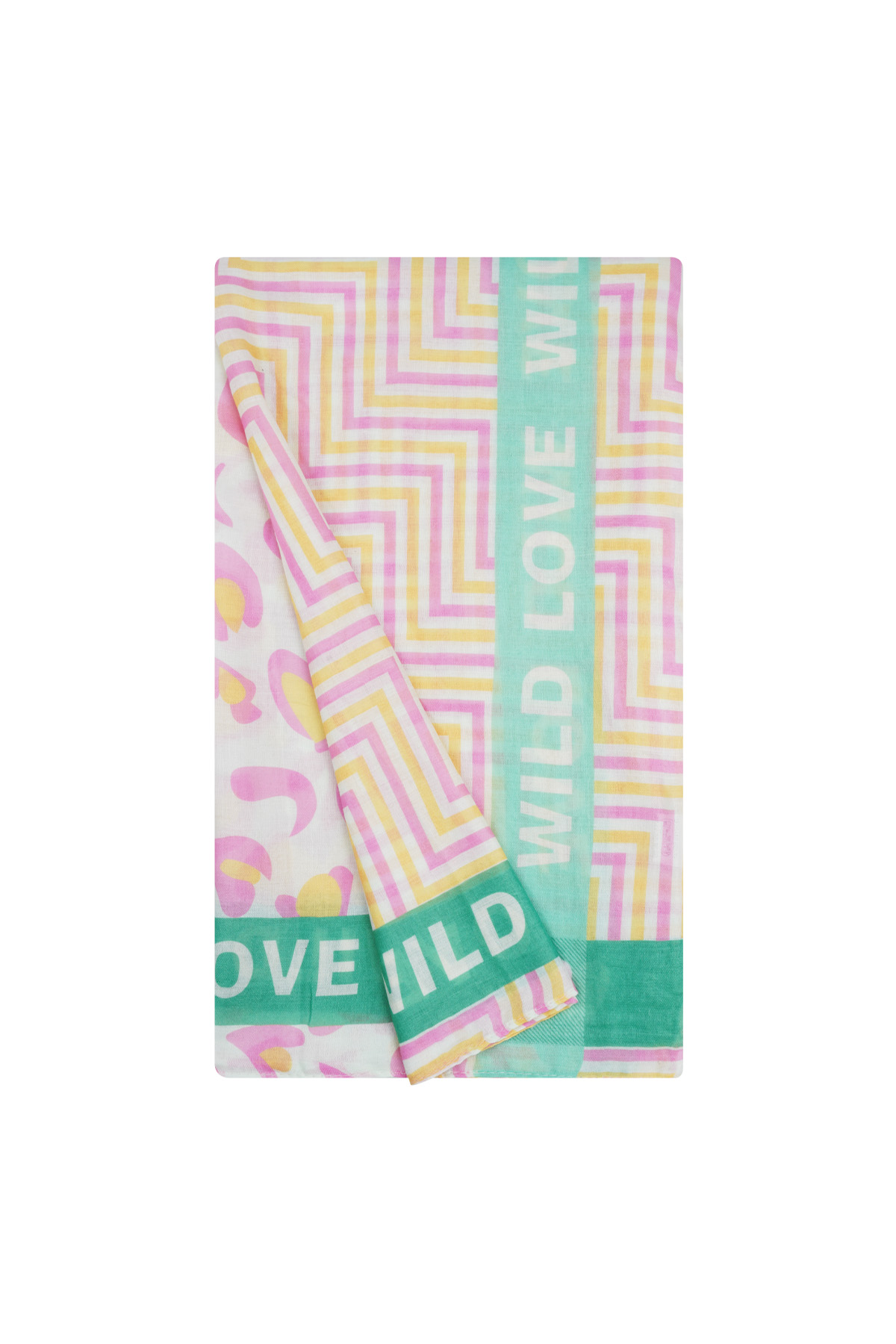 Colorful scarf wild love - Orange & pink h5 Picture3