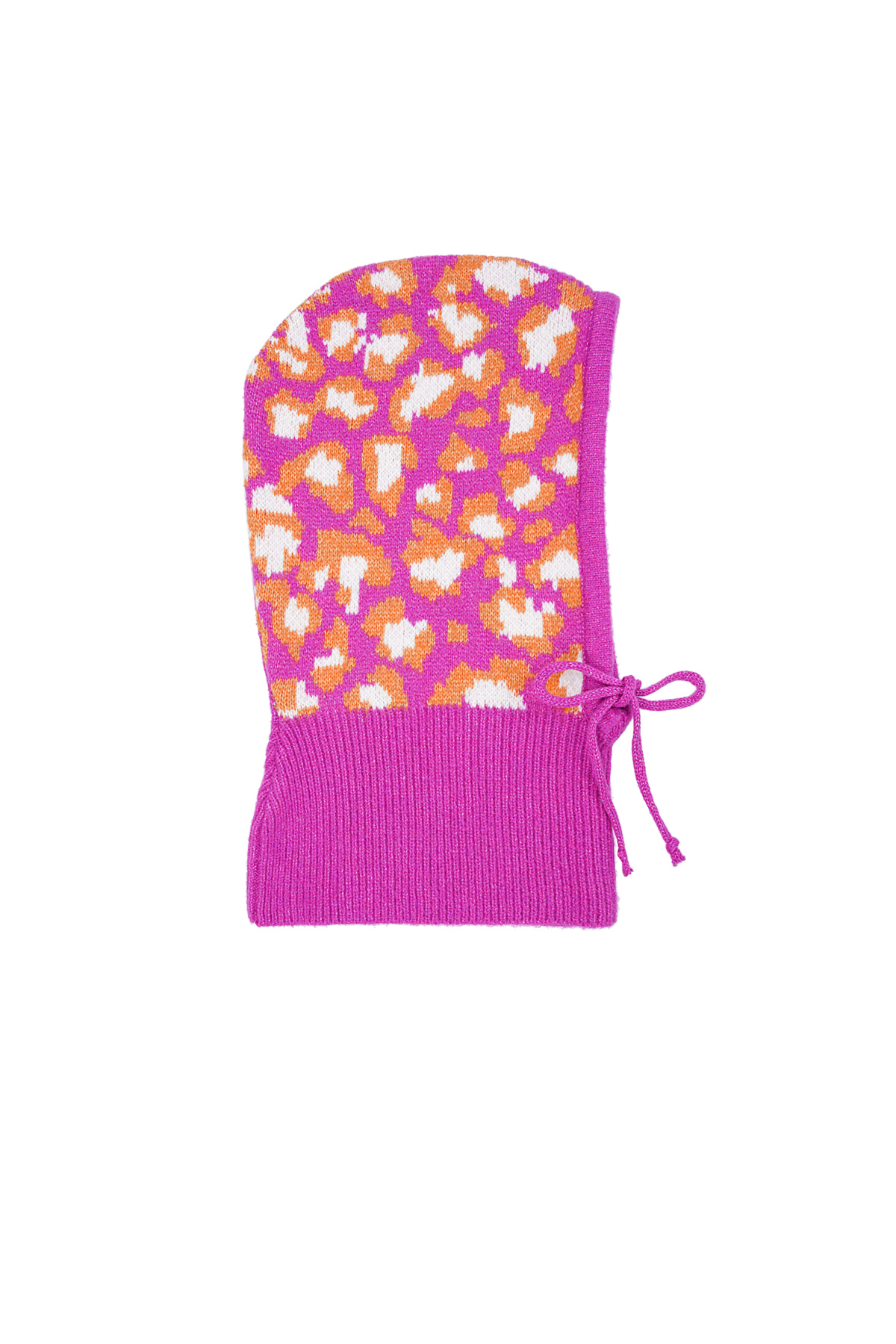 Leopard print balaclava - Fuchsia h5 