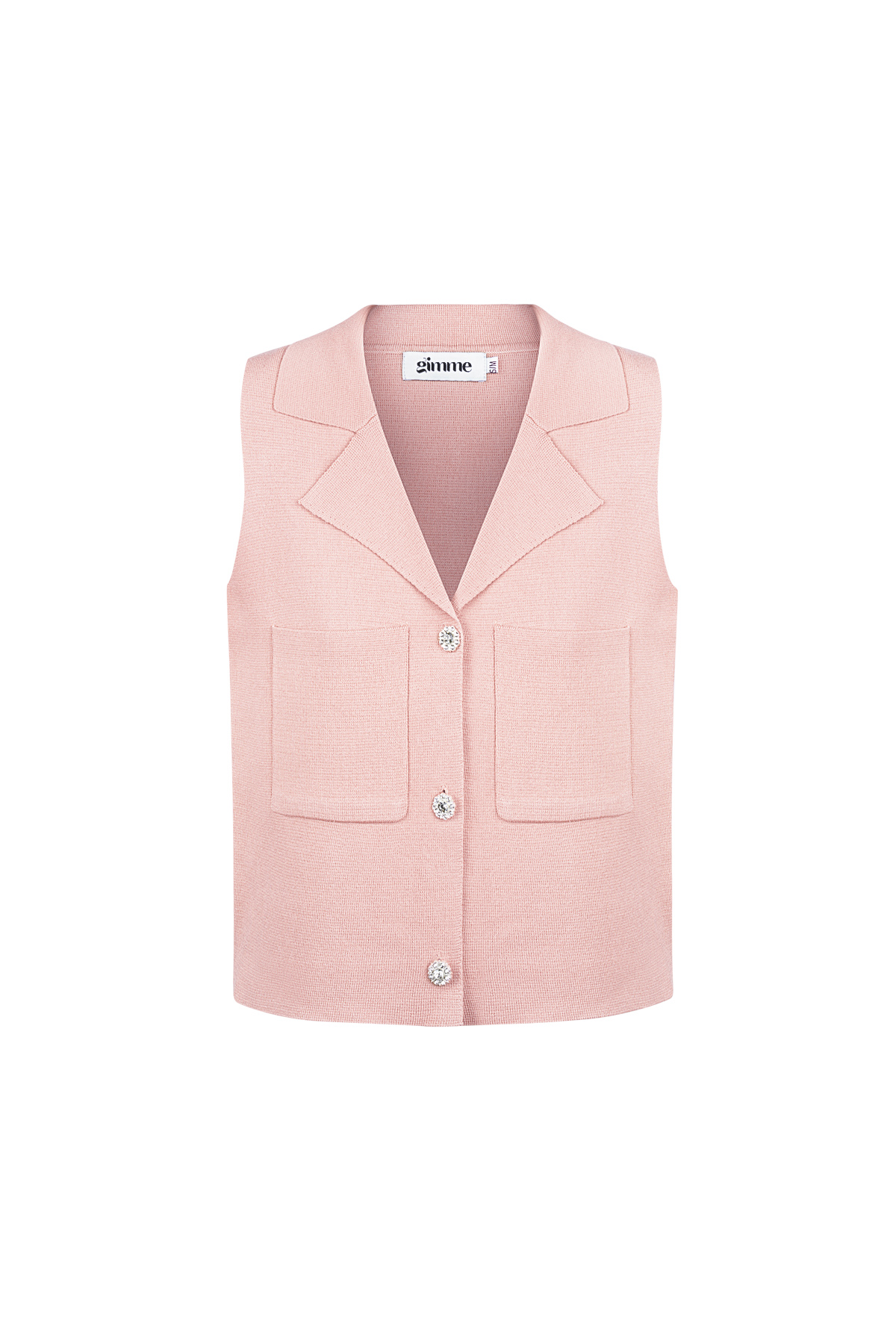 Haut en tricot confortable - Rose h5 