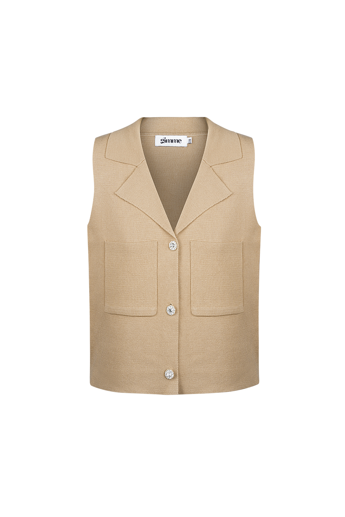 Bequemes Stricktop - Camel h5 