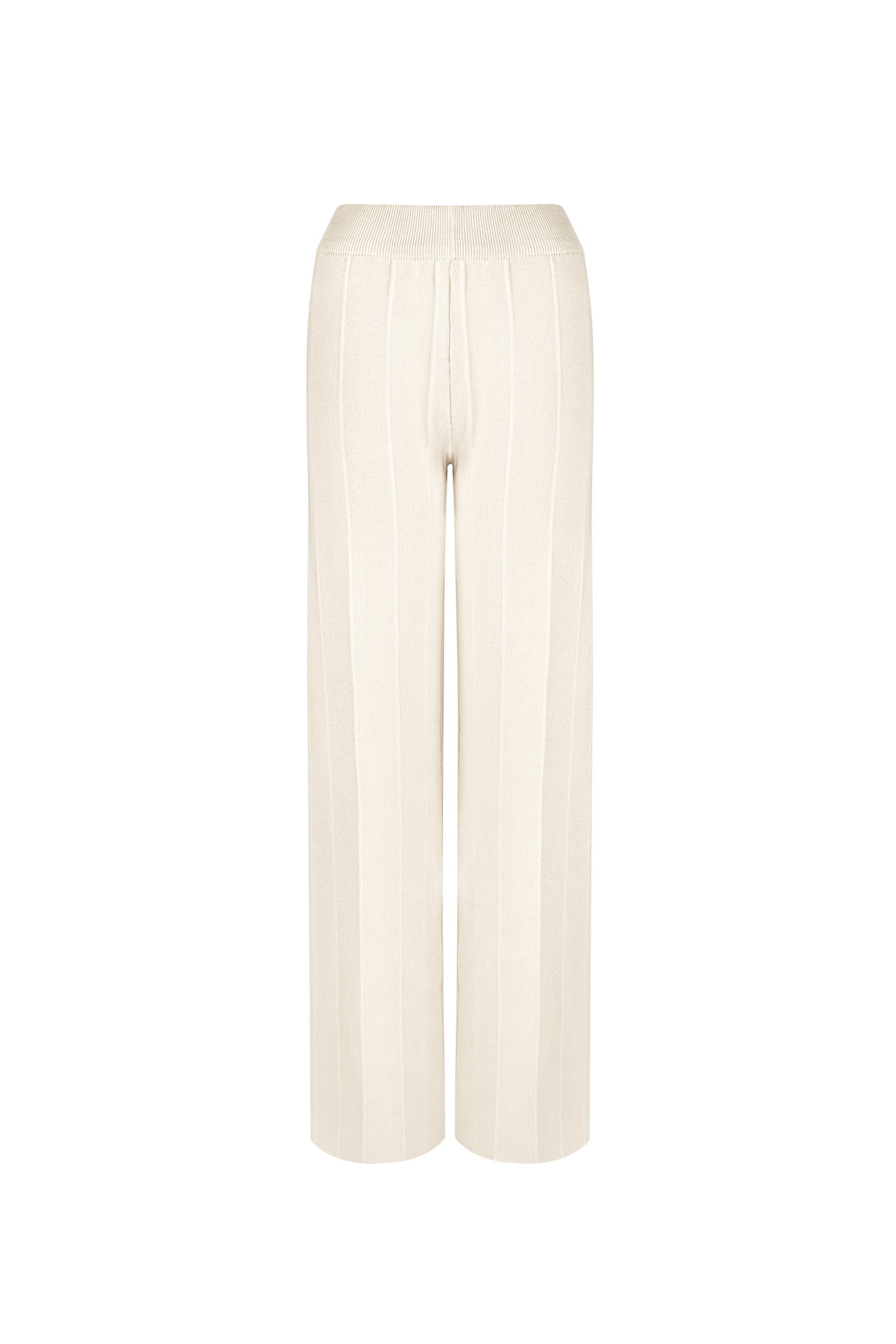 Bequeme Strickhose - Beige 2