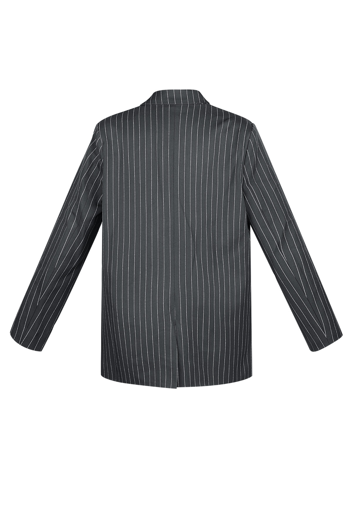 Pinstripe Blazer - Grey h5 Picture7