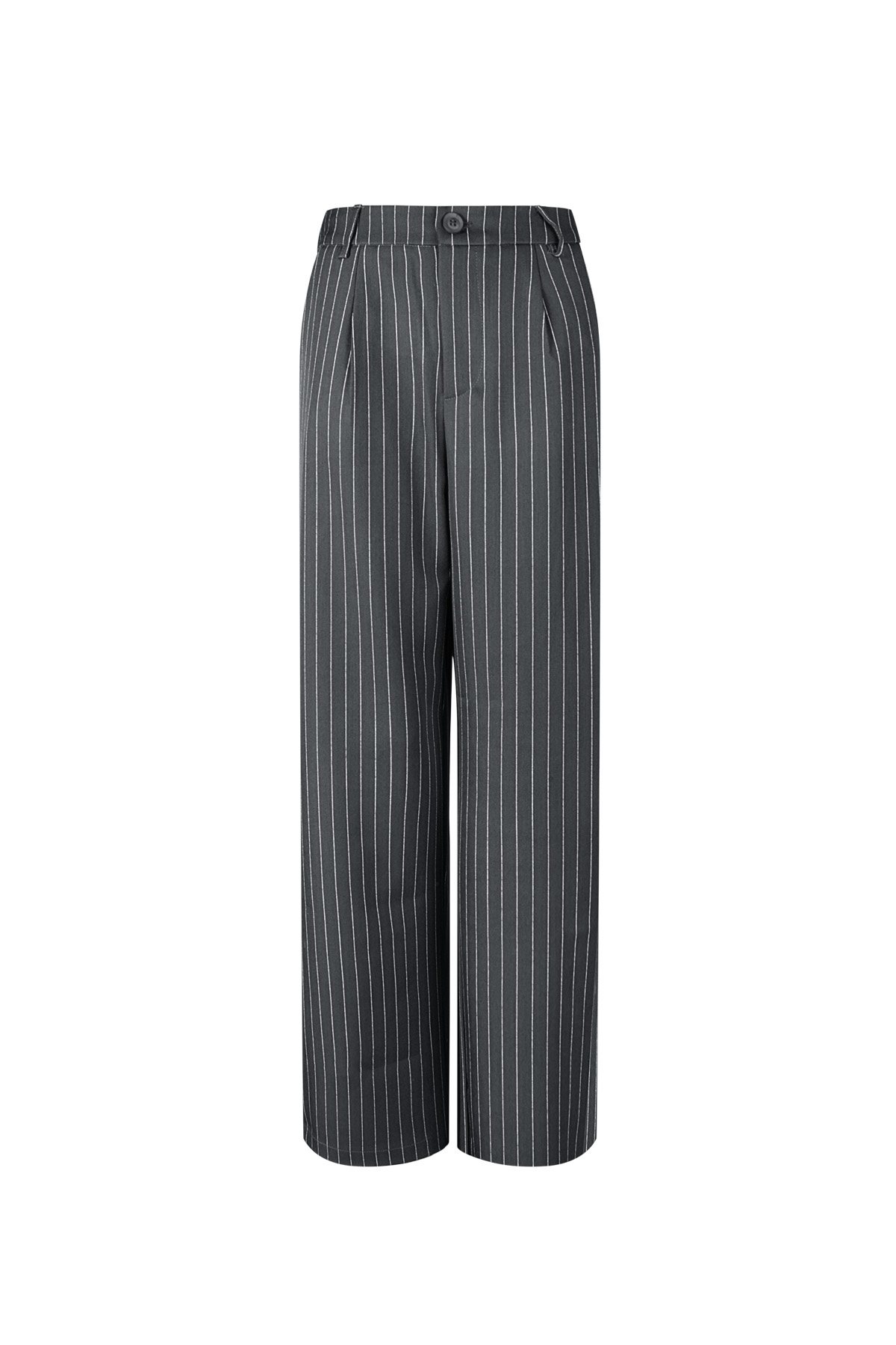 Pantalon à rayures craie - Gris h5 