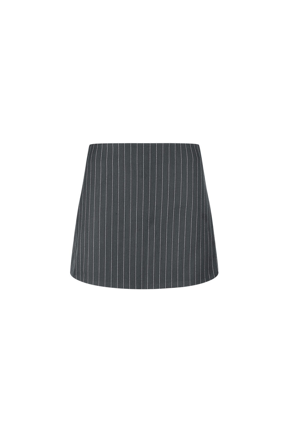 Pinstripe Skort - Grey h5 