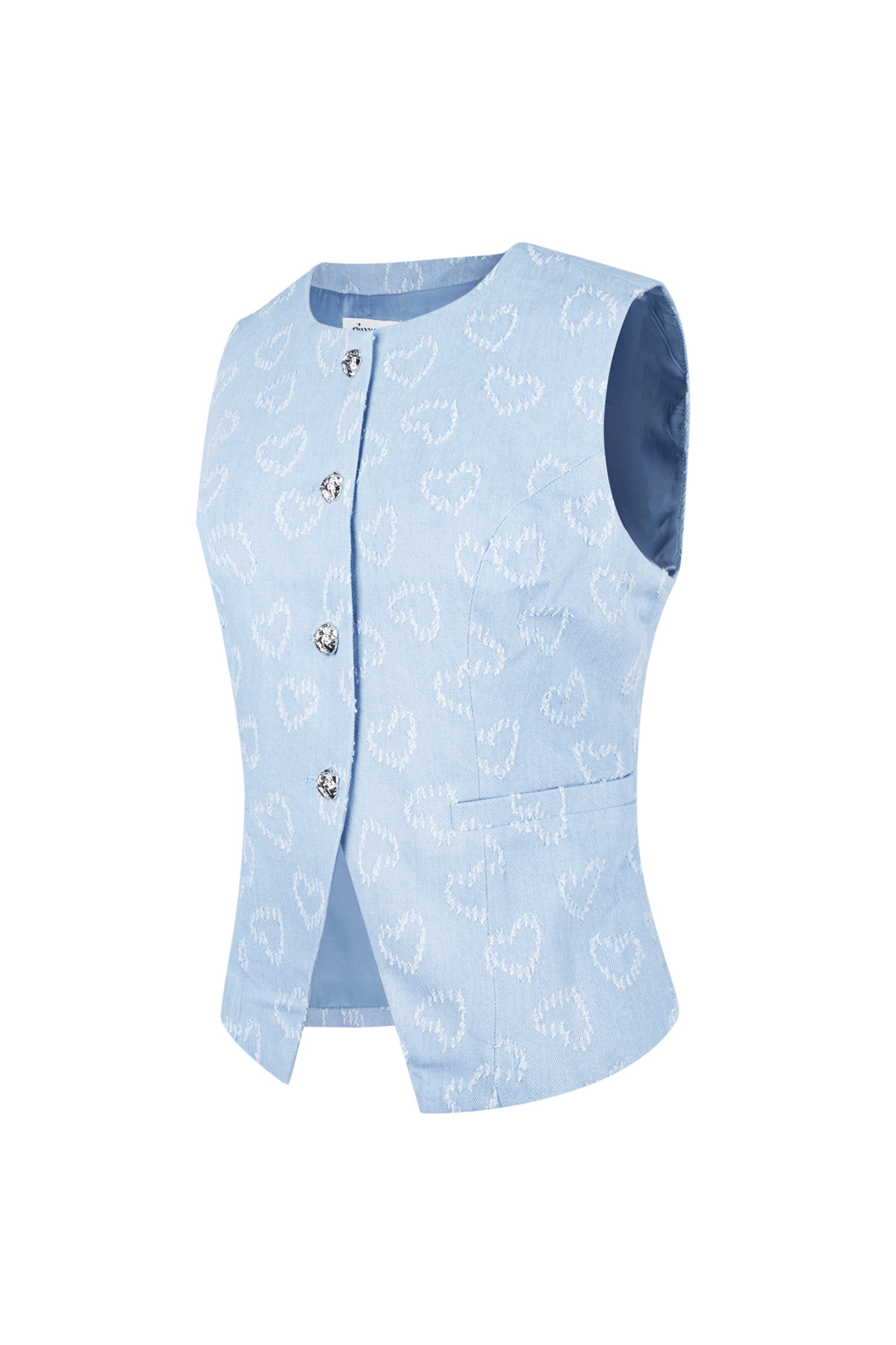 Heartsy Corset Top - Light Blue Picture8