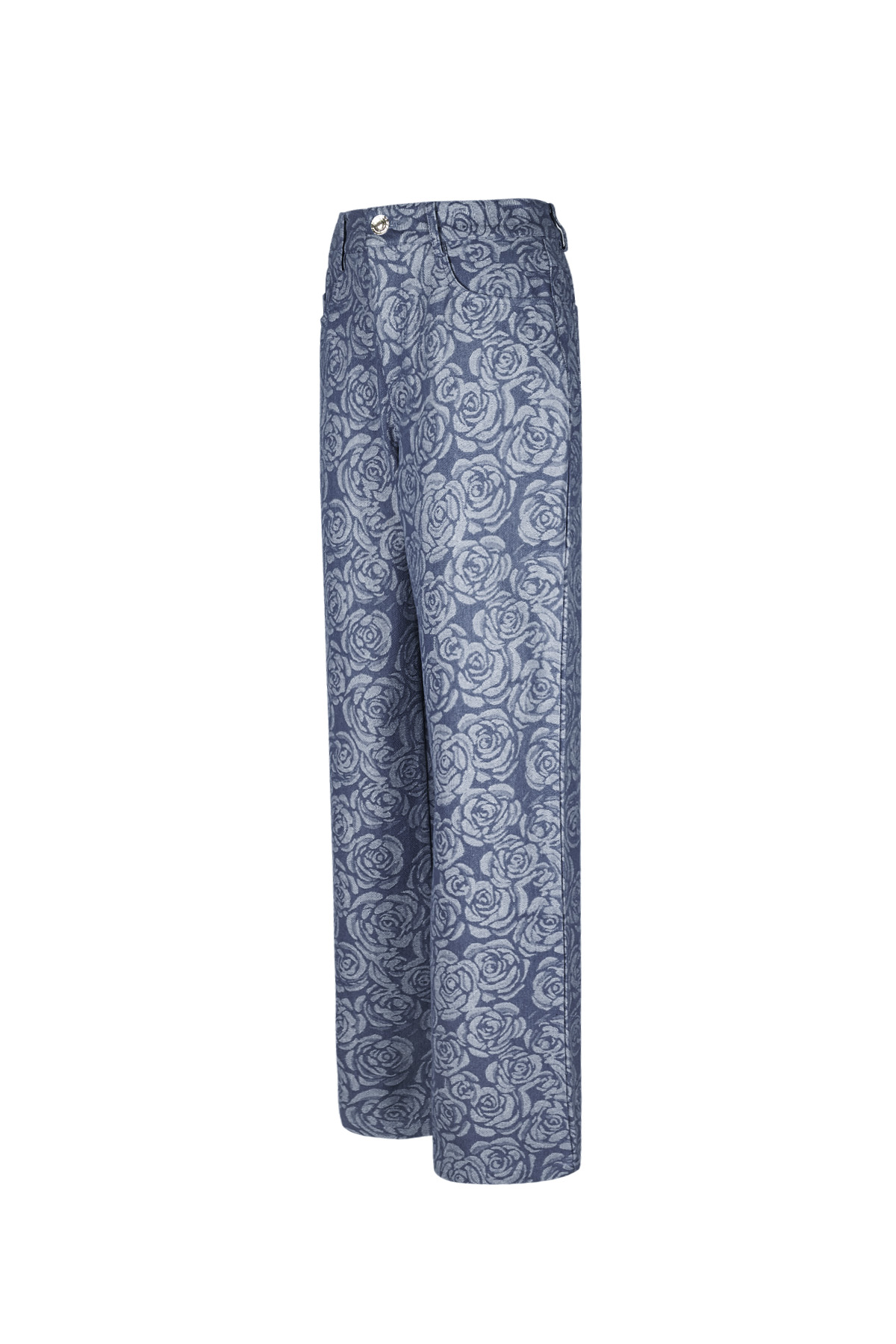 Flower fusion pants - Blue h5 Picture8