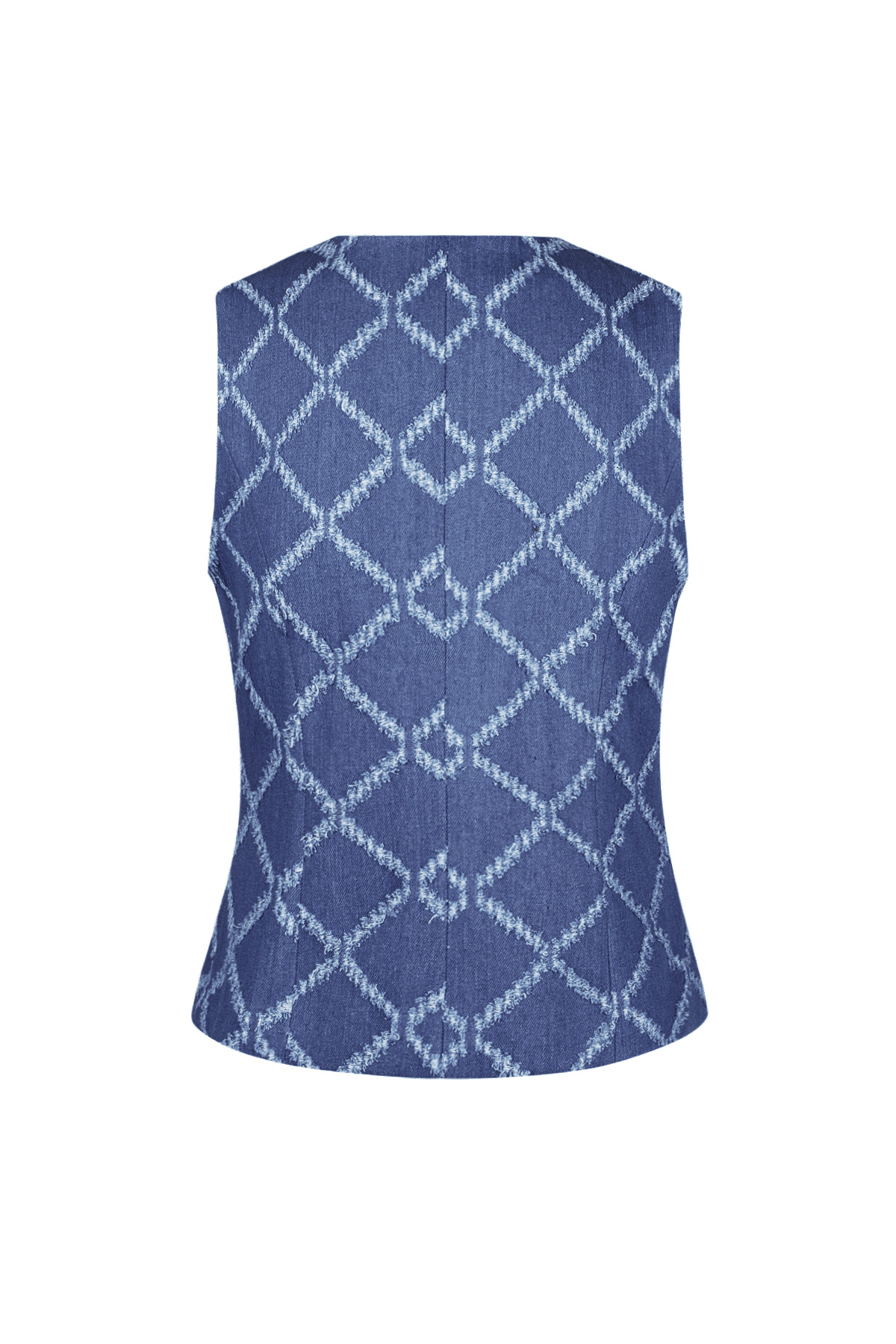 Grids of grace corset - Blue h5 Picture9