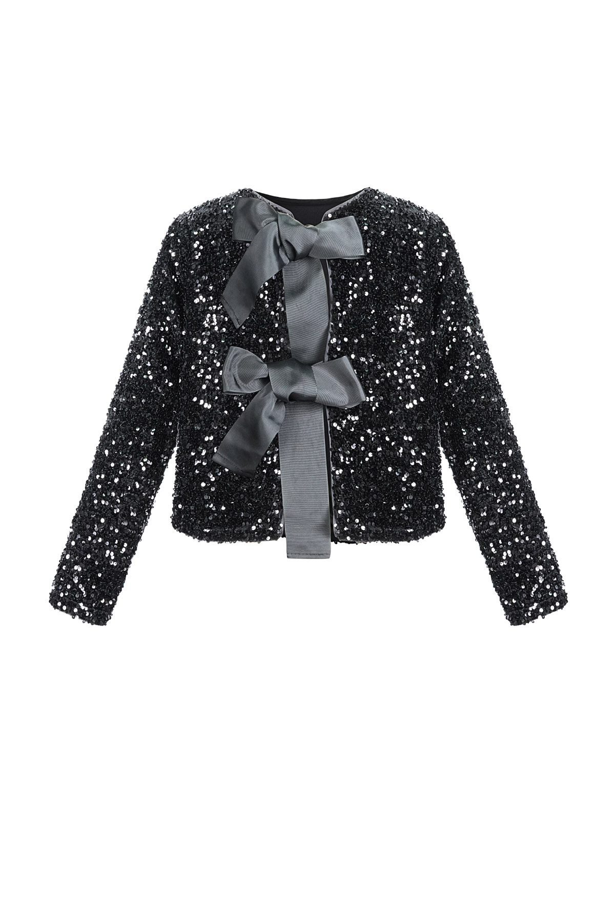 Black party top with sequins - Black h5 Picture11