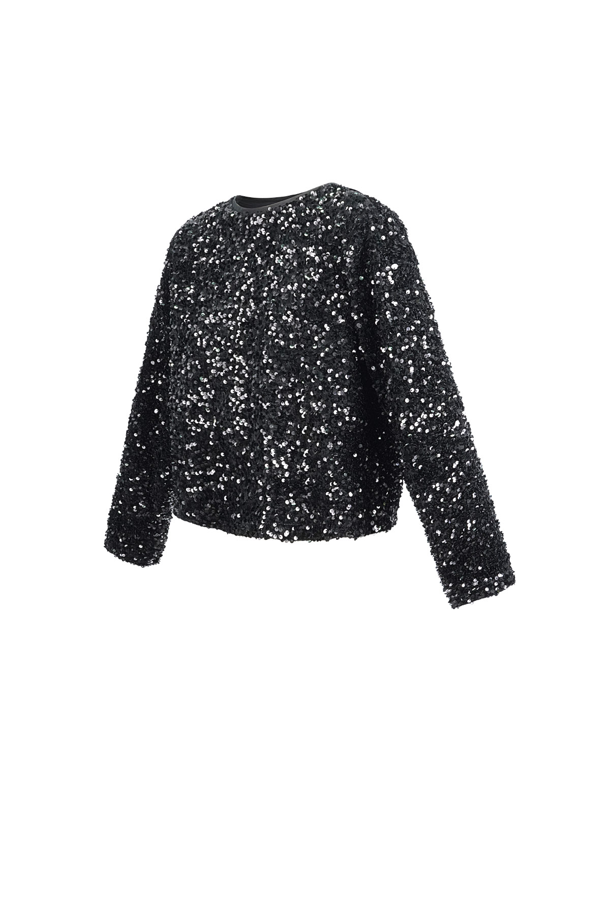 Black party top with sequins - Black h5 Picture10