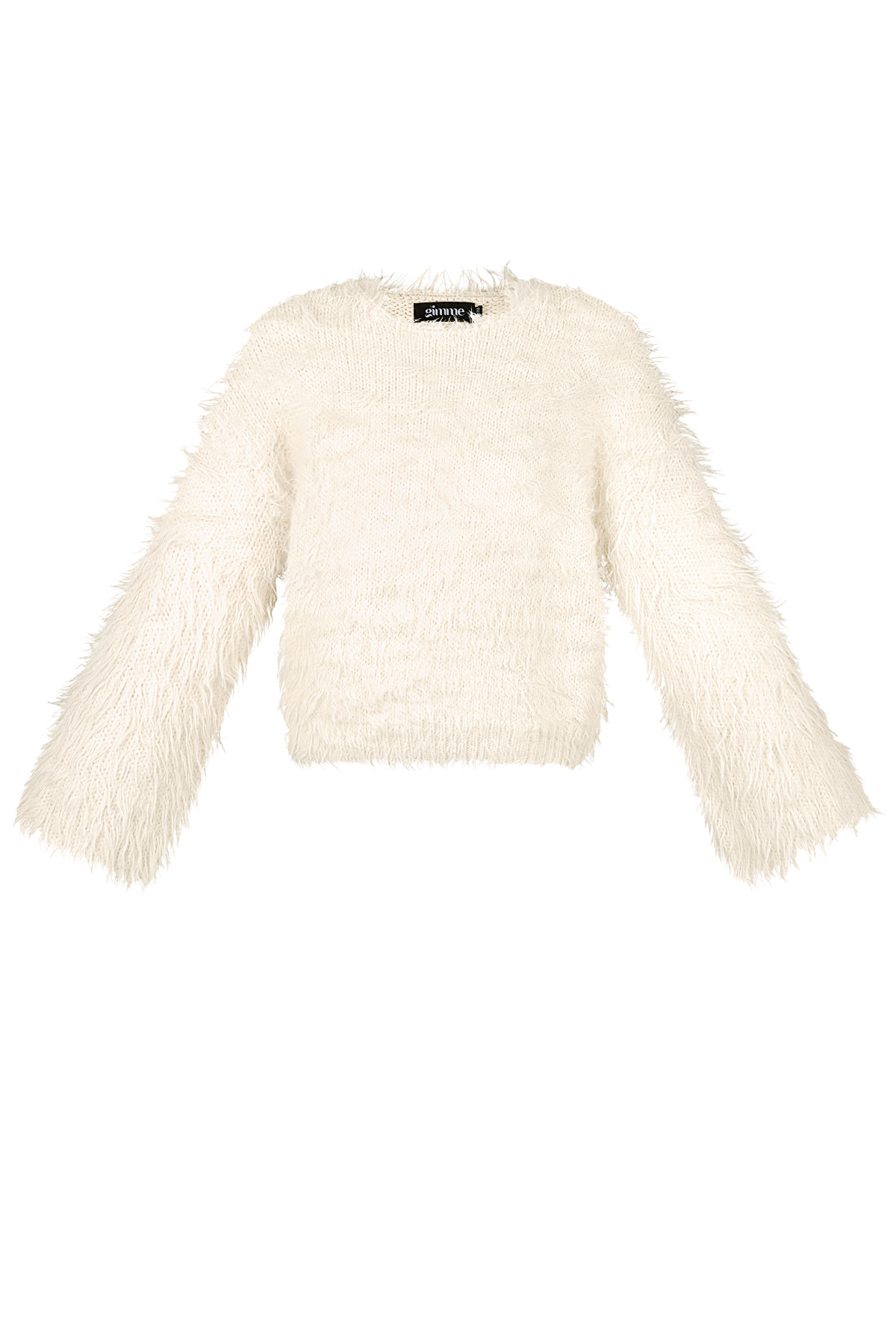 Flauschiges Finesse-Top - Off-White 2