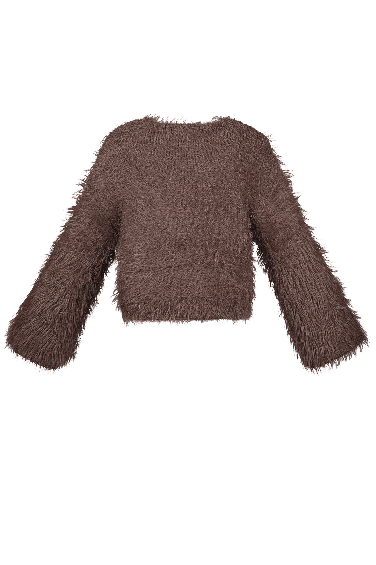 Fluffy finesse top - Brown h5 Picture9