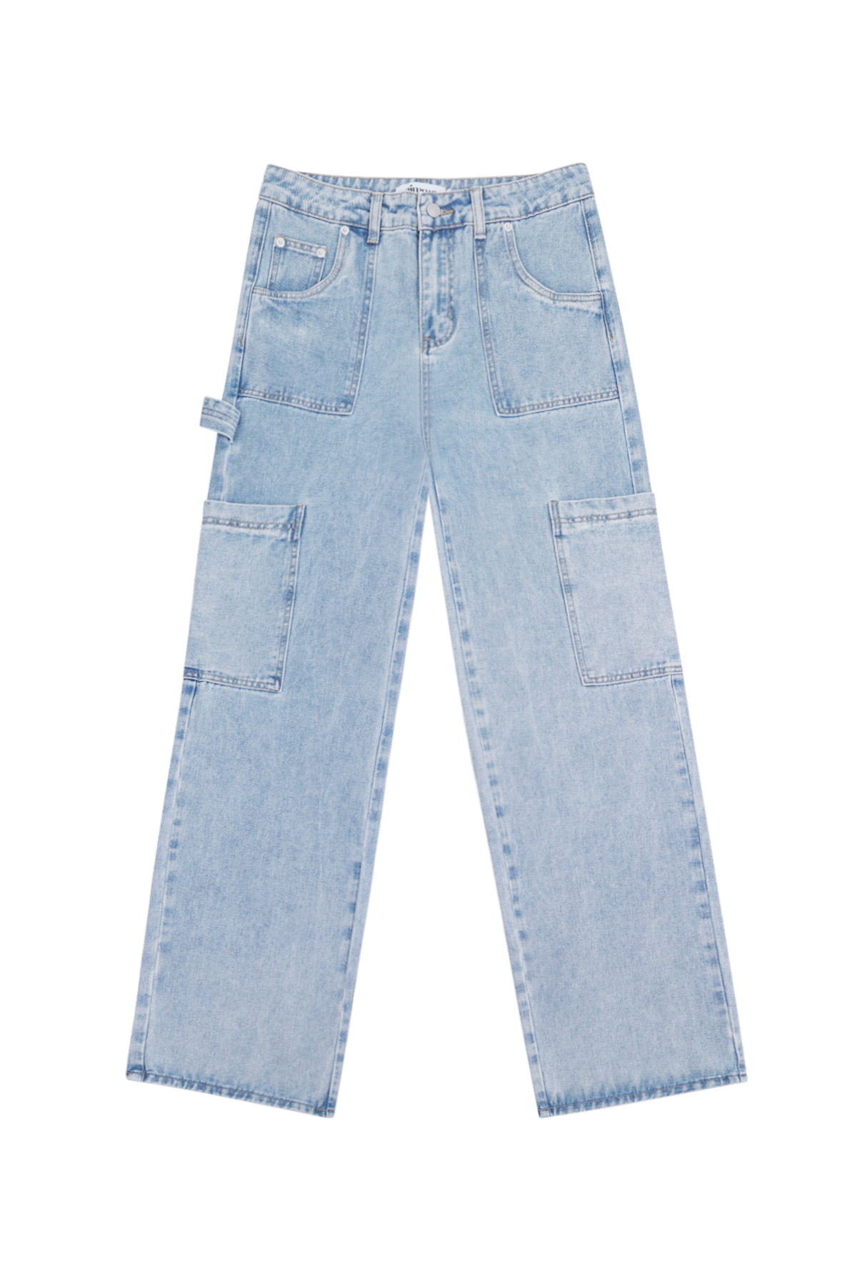 Jeans Cool Girl Cut - Hellblau h5 