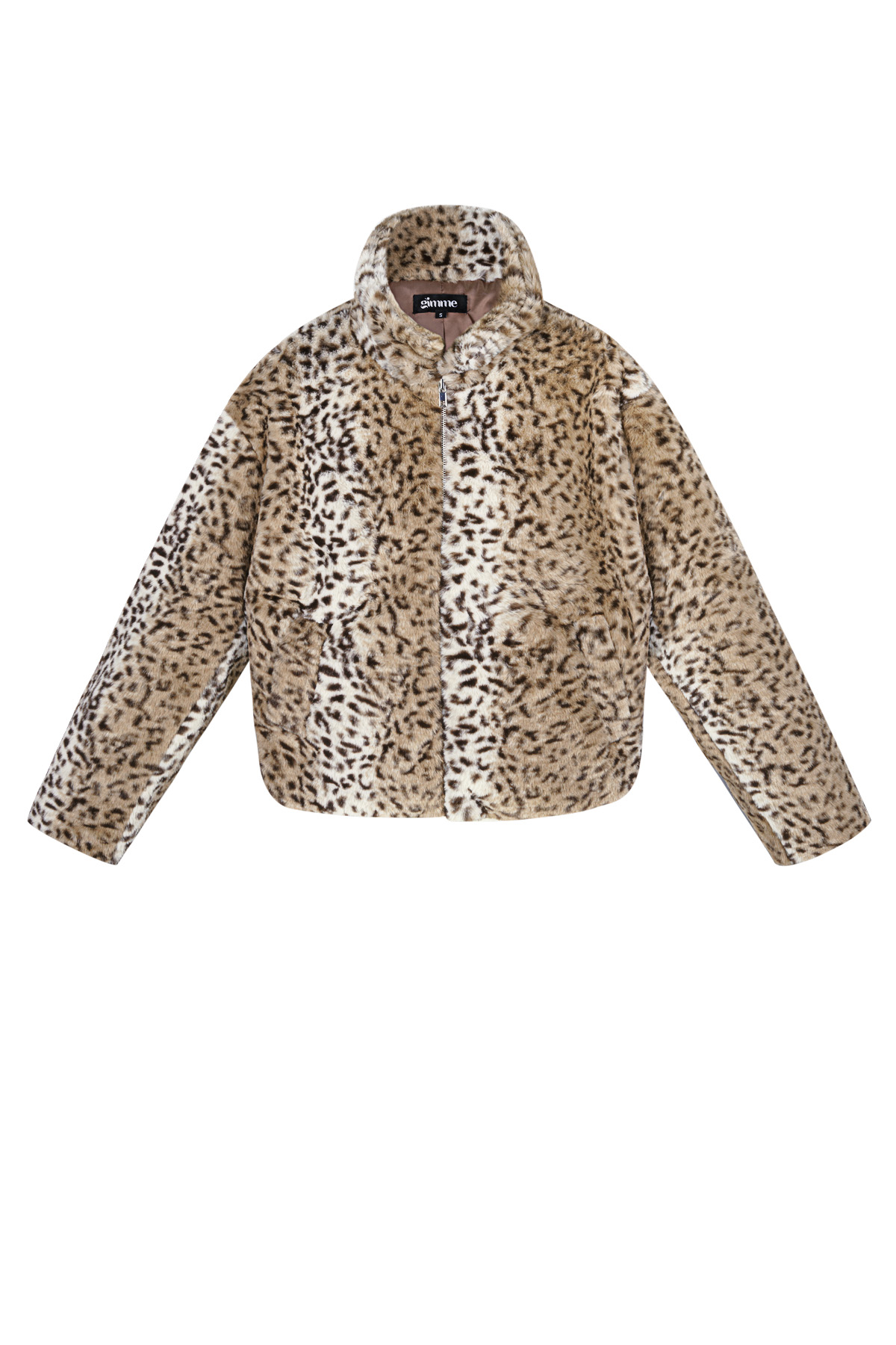 Leopard print jacket - Beige 2