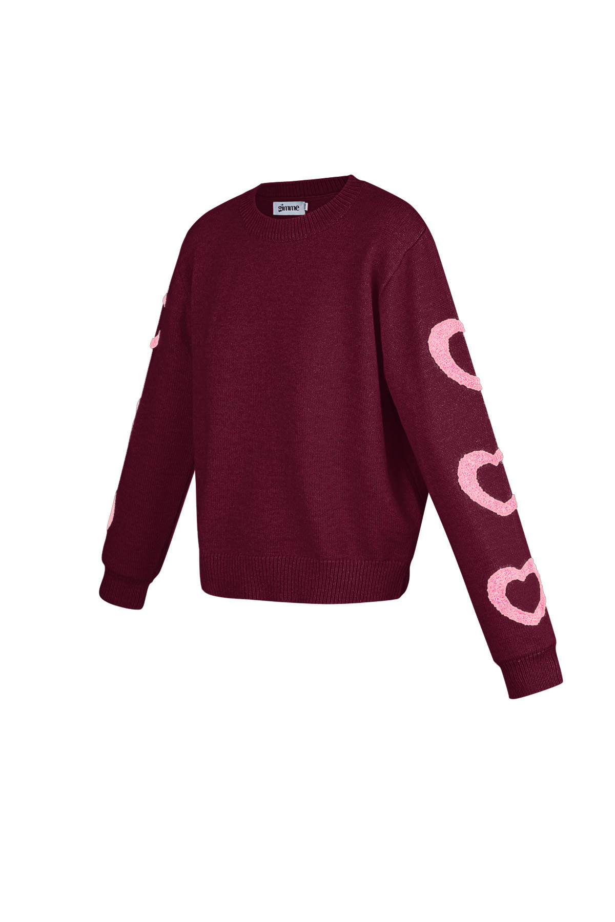 Amour sweater - Wine red h5 Picture5