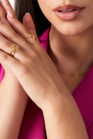 Ring hearts - gold h5 Picture2