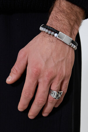 Men's ring cross - silver h5 Picture3