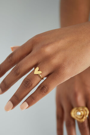 Klasik aşk yüzüğü - altın  h5 Resim2