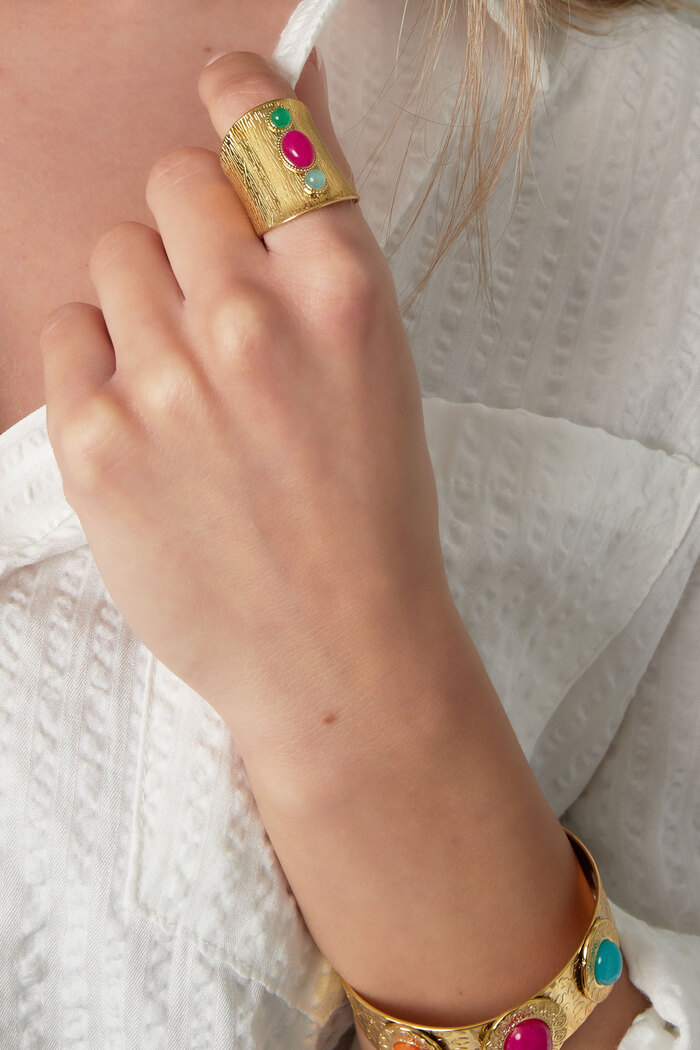 Bohemian ring - Gold Picture2