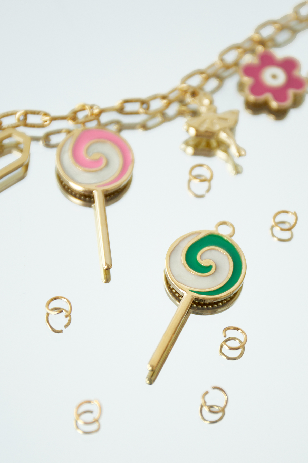 Charm piruleta - oro rosa Imagen2