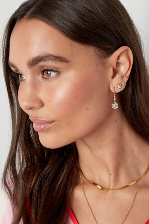 Ear party flowers - gold Copper h5 Picture2