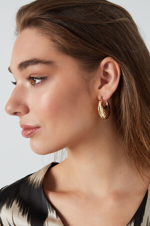 Earrings shiny - gold h5 Picture2