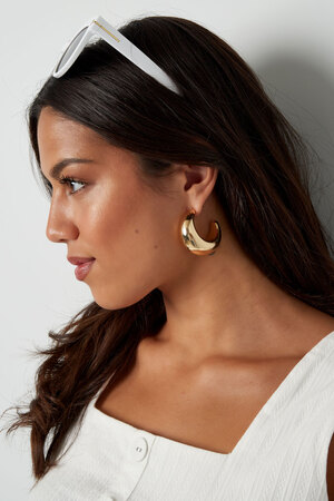 Ear studs classic - gold h5 Picture2