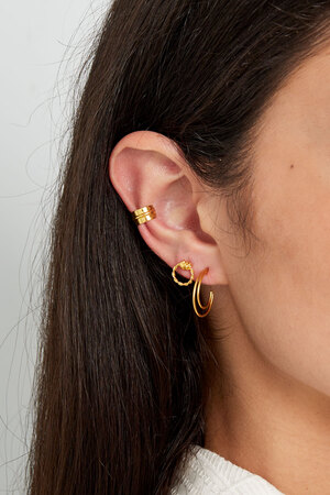 Ear cuff triple - plata 925 h5 Imagen3