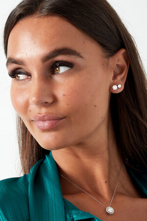 Ear studs stone - silver h5 Picture4