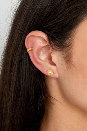 Boucles d'oreilles en forme de fleur - Argent 925 h5 Image3