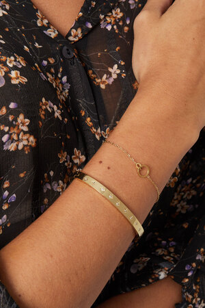 Bracelet esclave étoiles - argent h5 Image2