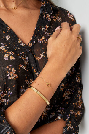 Bracelet connected charm - gold h5 Picture2