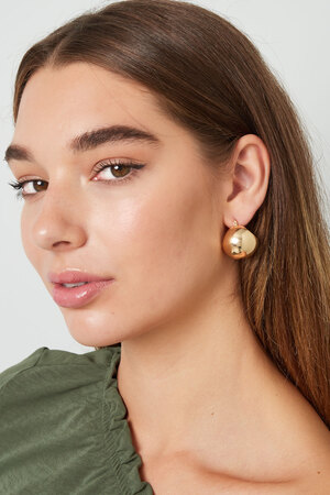 Earrings classy - gold h5 Picture2