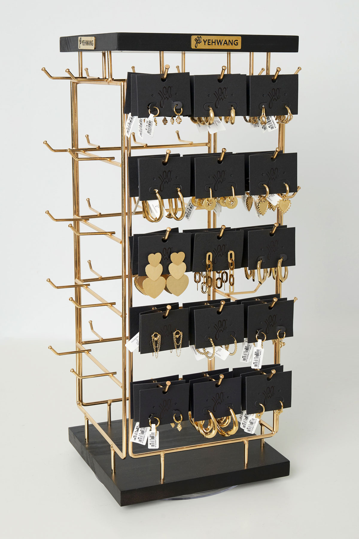 Forfait complémentaire boucles d'oreilles display bold - acier inoxydable