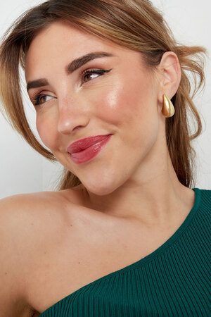 Drop earrings small - gold h5 Picture2