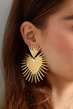 Earrings radiant - gold h5 Picture3