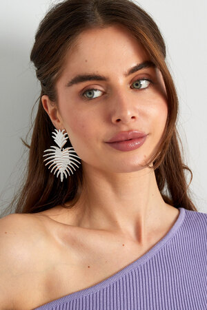 Festive earrings - silver h5 Picture2