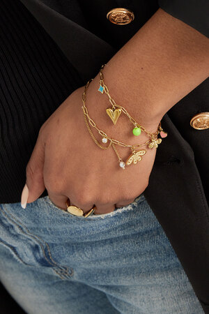 Charm bracelet color splash - gold h5 Picture2