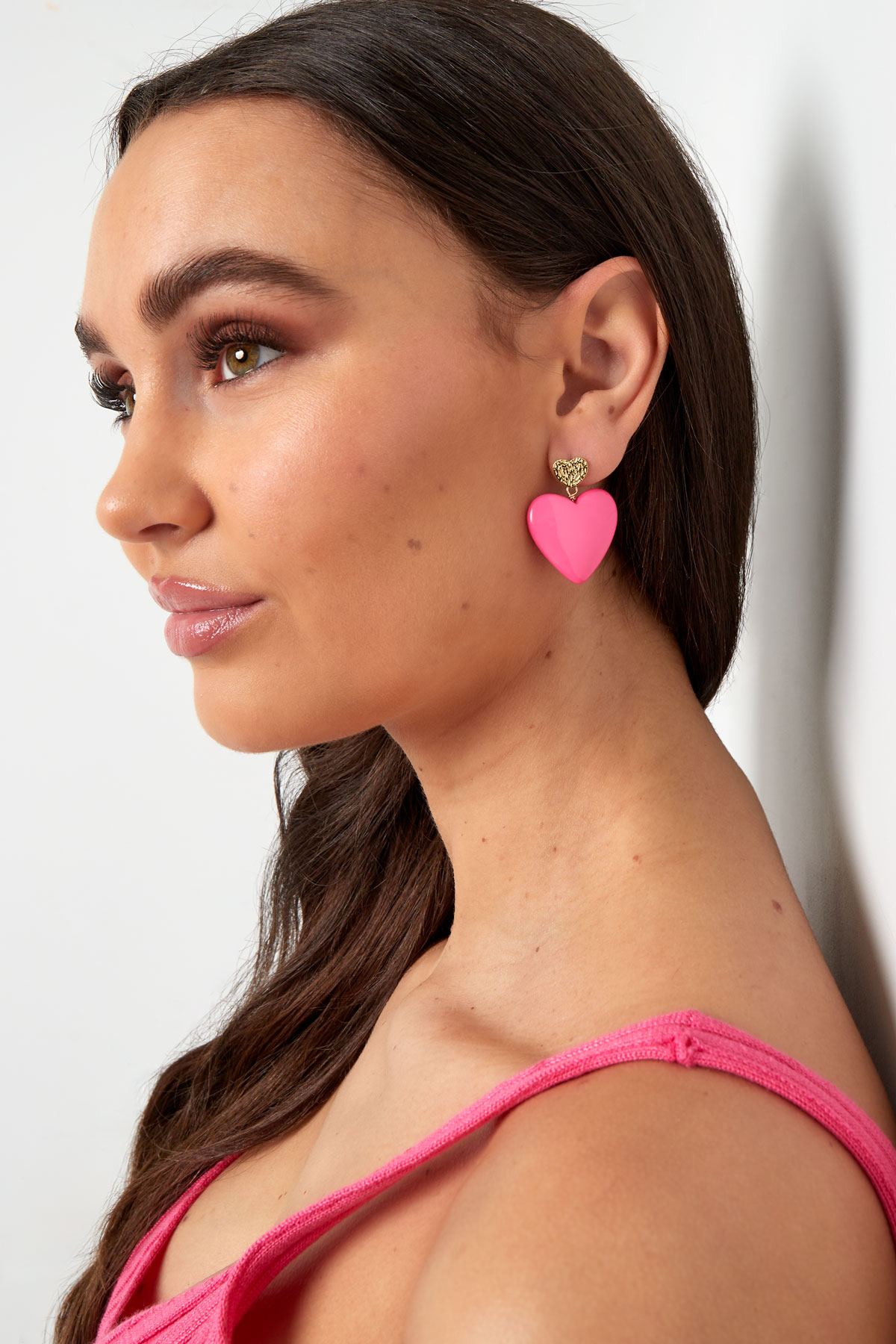 Earrings love on tour - pink gold h5 Picture2