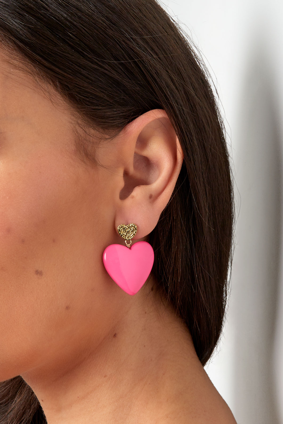 Earrings love on tour - pink gold Picture3
