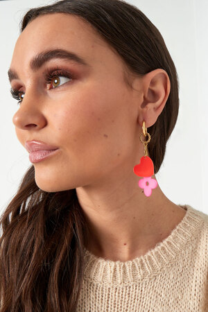 Earrings dare to dream - blue pink h5 Picture4