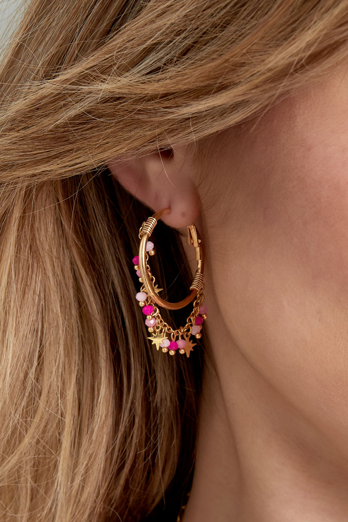 Earrings flawless filter - pink Picture3