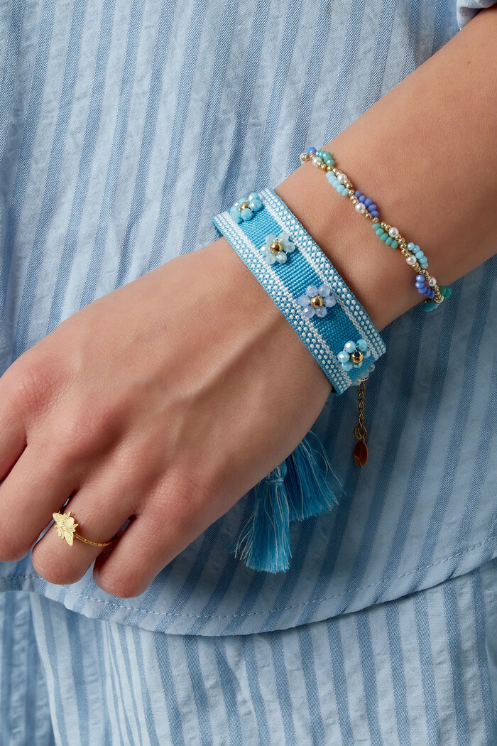 Amrband spring must have - blue gold Picture2