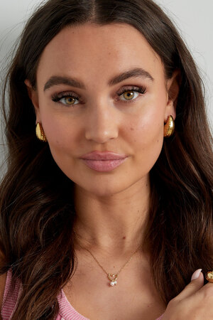 Drop earring essential - gold h5 Picture4