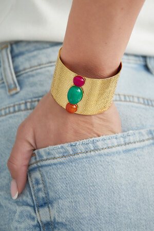 Bohemian breezy bracelet - gold h5 Picture2