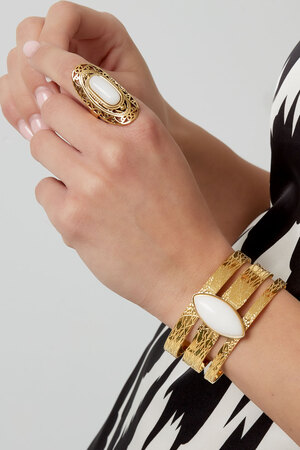 Bohemian serene bracelet - gold h5 Picture3